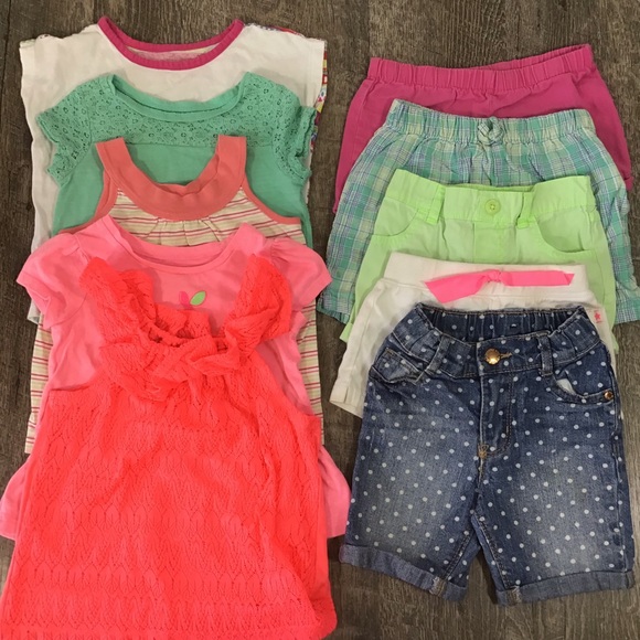 Other - Bundle of 5 Toddler Girls Outfits 2T/24 Months